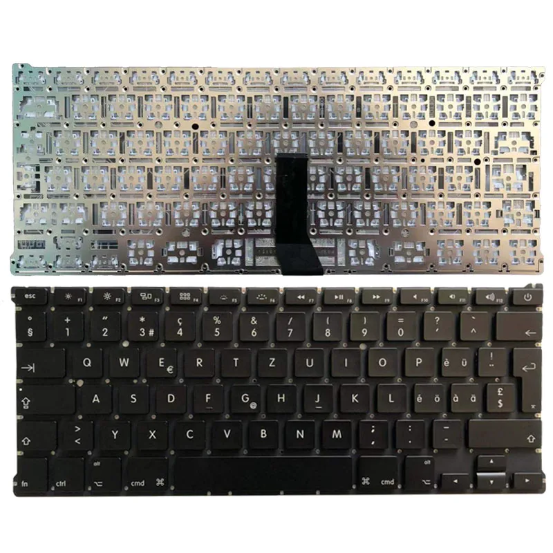 Новая швейцарская клавиатура для Macbook Air 13 &quotA1466 A1369 Клавиатура ноутбука MD231 MD232 MC503