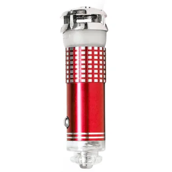 

Mini 12V Car Auto Fresh Air Purifier Oxygen Bar Ionizer Cleaner Red Color Hot Sale!