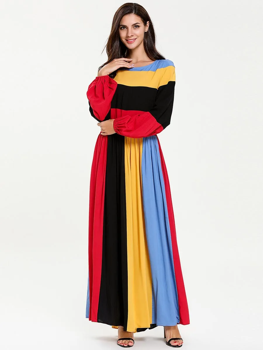 Платье-кафтан с оборками Abaya плиссированное платье из дубая в турецком и