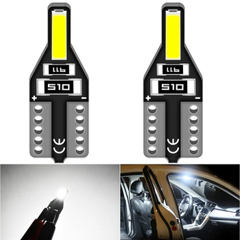 

2Pcs Canbus W5W T10 Led Bulbs For Mercedes Benz W204 W203 W211 Volkswagen Polo Golf 4 Mitsubishi 168 194 LED Car Interior Light