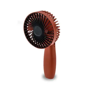 

New Handheld Fan 3 Wind Modes Adjustable Speeds USB Rechargeable Travelling Handy Fan with Removable Base