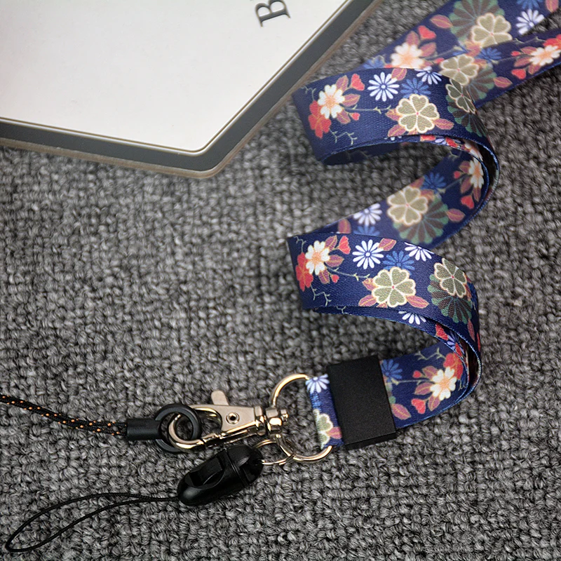 

Key Lanyard Keyring Badge-Holders Neck-Straps Mobile Phone Straps USB badge holder DIY Hang Rope Lanyard neck Strap for keys ID
