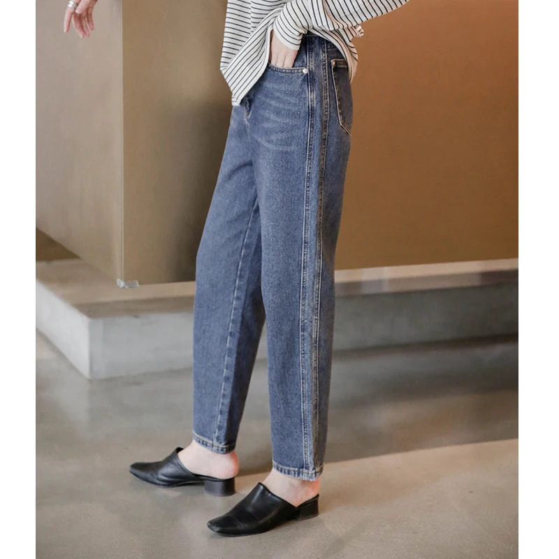 2020 pants autumn Korean straight pants retro jeans 2020 pants autumn Korean straight pants retro jeans