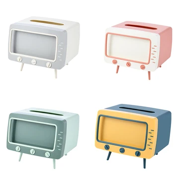 

Tissue Box Mobile Phone Storage Multifunctional Creative Paper Pumping Tissue Holder Car Tissue Boxes