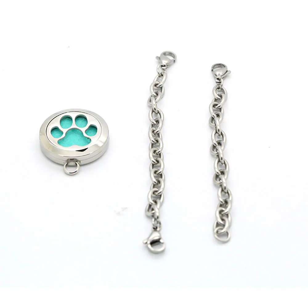 stainless steel diffuser necklace