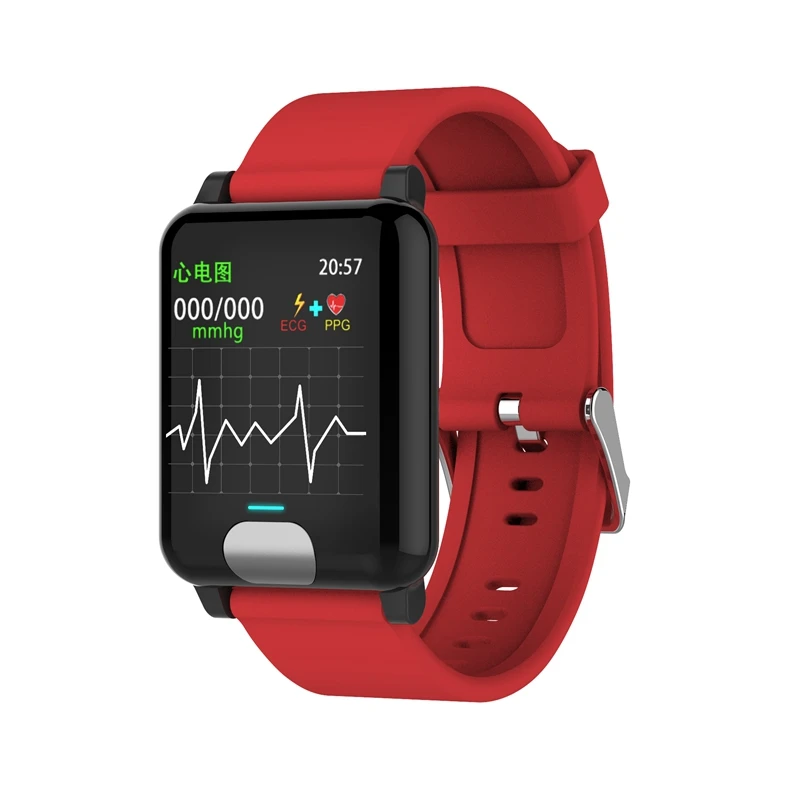 

E04 Waterproof Smart Watches ECG PPG Blood Pressure Measurement Fitness Tracker Smartwatch Bracelet Heart Rate For IOS phone