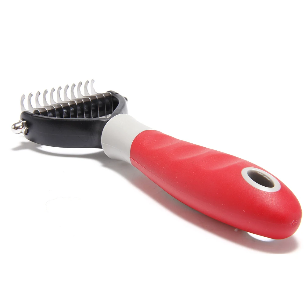 Съемная устройство для удаления шерсти домашних животных расчески триммер для домашних животных гребни для ухода за шерстью животных для кота собаки домашнего животного гребни для собак кошек уход за щеткой Инструменты