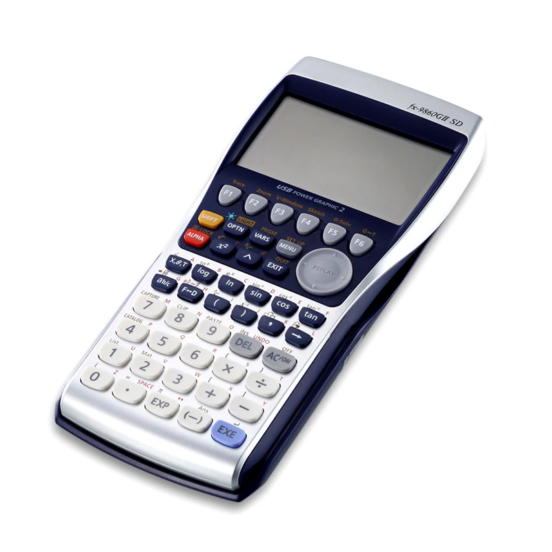 FX 9860GII SD графическая Инженерная съемка Программирование калькулятор дорожная