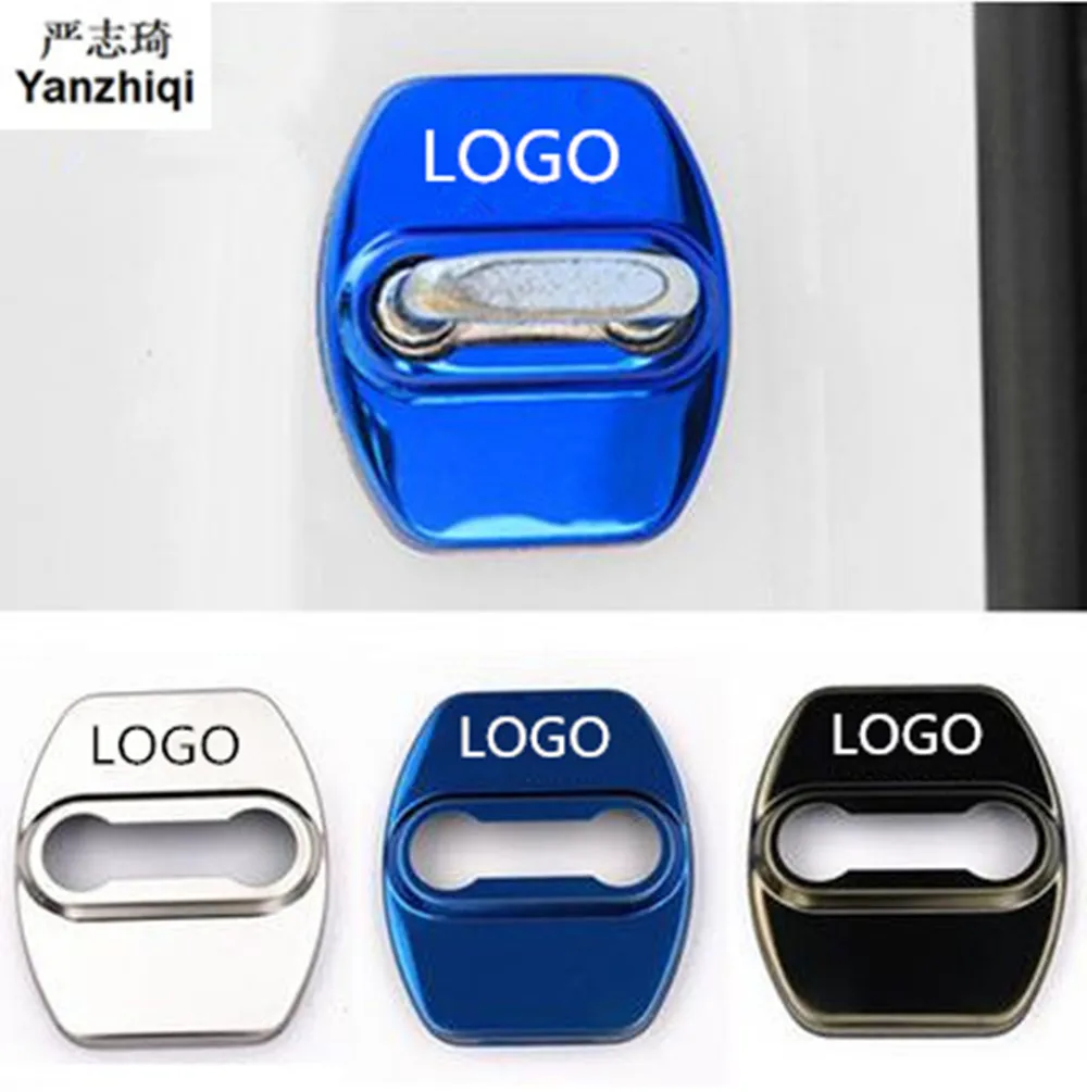 Free shipping 4pcs/lot Door Lock Decoration Protection Cover case for Hyundai Tucson IX35 IX 35 I30 Elantra Sonata AzeraVeracruz |