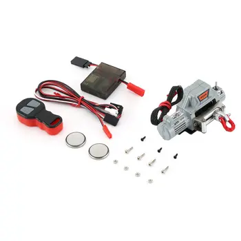 

Automatic Winch and Wireless Remote Controller Receiver A for 1/10 RC Crawler Car Axial SCX10 TRAXXAS TRX4 D90 TF2 Tamiya CC01