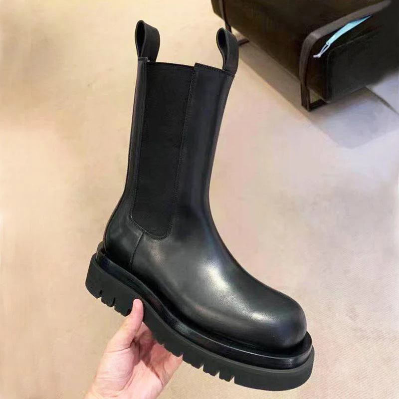 mid calf chelsea boots