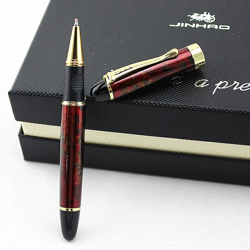 JINHAO X450 металлическая шариковая ручка, роскошная Шариковая ручка для бизнес-подарков, канцелярские принадлежности для офиса, школы, материал, канцелярские принадлежности