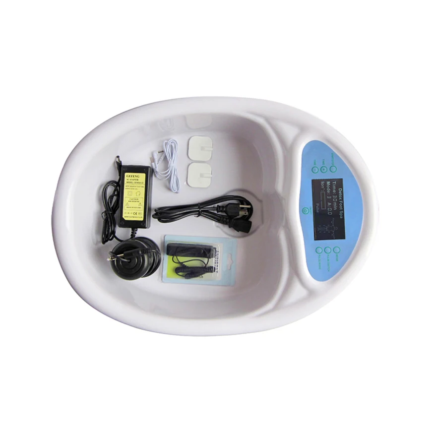 Детокс-машина 1 шт. + Детокс-массивы 8 ионная очистка детокс-ванна для ног ванна