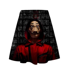 Юбка Salvador Dali Harajuku повседневные новые стильные юбки Harajuku Pop Salvador Dali Новые Сексуальные женские повседневные юбки Kpops