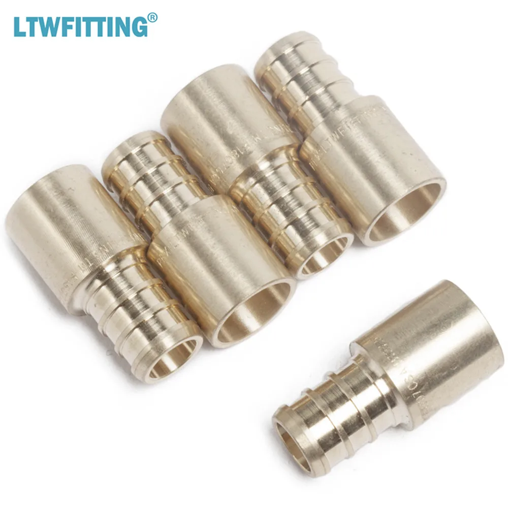 LTWFITTING свинцовый Латунный переходник PEX Fitting 1/2 &quotPEX x 1/2&quot Мужской адаптер для