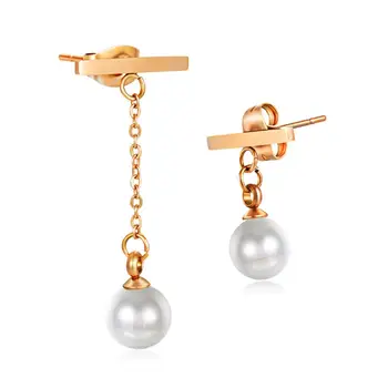 

SHOWTIME long earrings for women luxury earings fashion jewelry 2020 dangle korean earrings boho jewellery pearl drop ear rings
