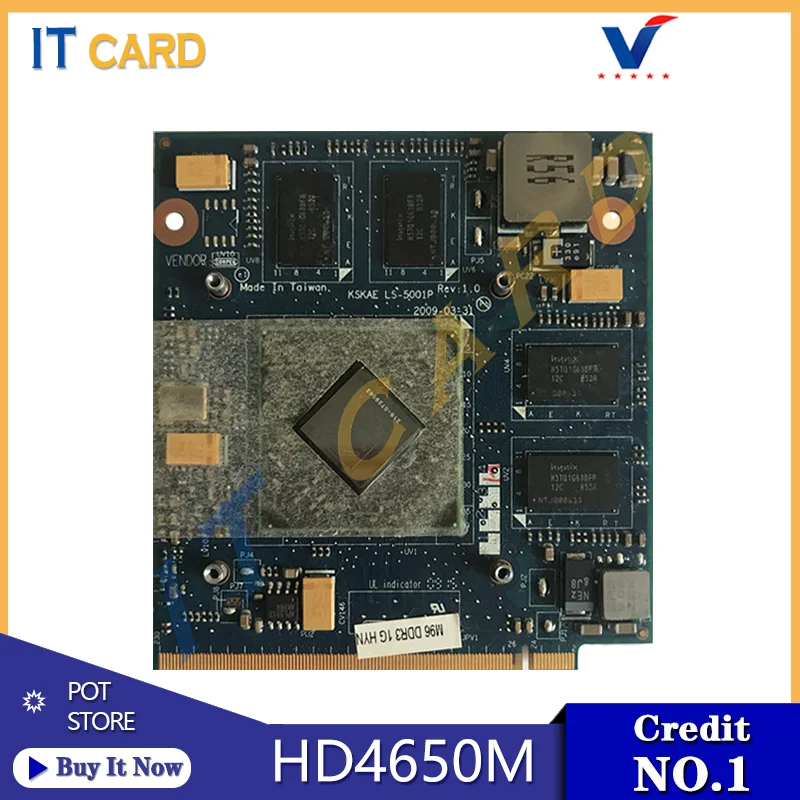 

Radeon HD4650 HD4650M 512MB 1GB 216-0729042 With X-Bracket Video Graphics Card For Toshiba A500 L500 L550 Laptop 100% Test OK