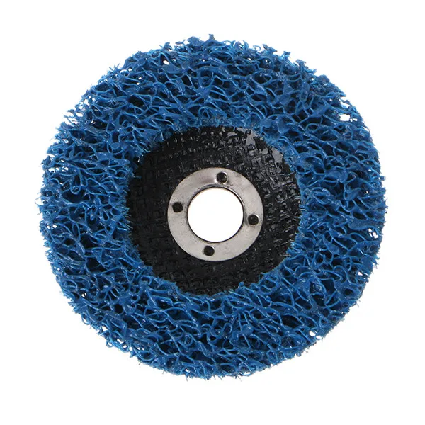 100 мм Поли полосы диск абразивный колесо краски удаления ржавчины чистые шлифовальные круги для углового шлифовального станка - Цвет: BL