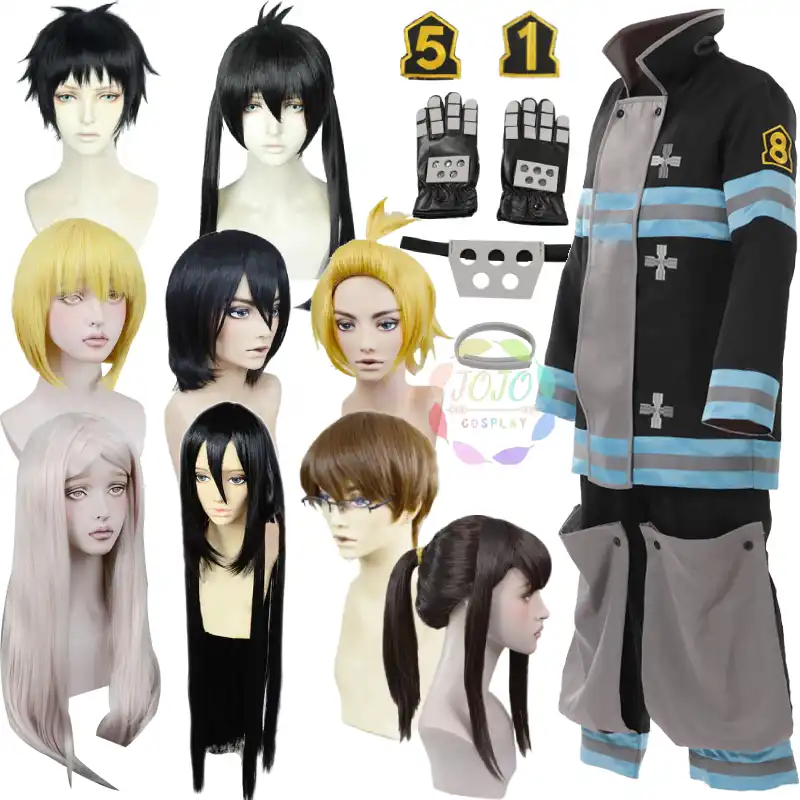 Fire Force Enen No Shouboutai Tamaki Kotatsu Shinra Cosplay Fire Force Enen No Shouboutai Tamaki Kotatsu Shinra Cosplay