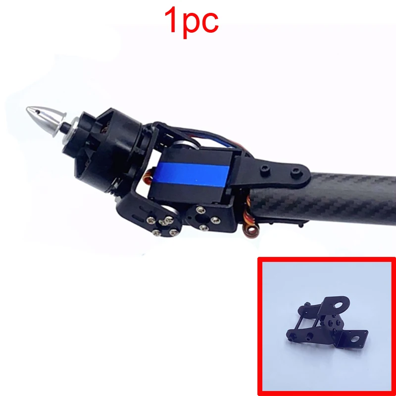 1pc Vtol Servo Motor Mounting Seat Aluminum Alloy Support Holder Base