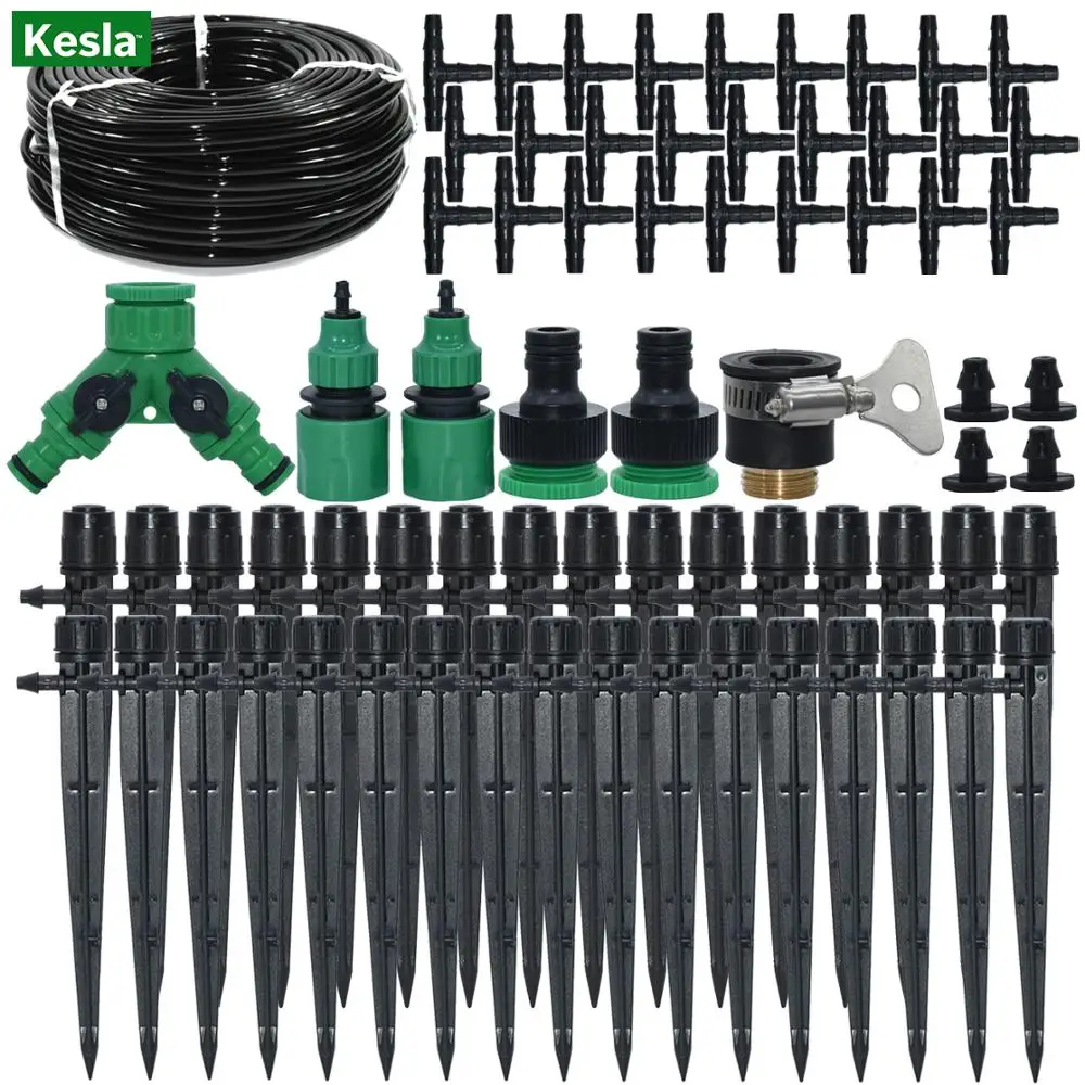 5 м 35 система капельного орошения автоматический шланг для полива 1/4 &quot360 °