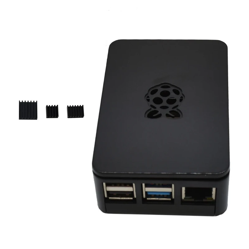Для Raspberry Pi ABS чехол Корпус коробка V4 с радиатором для Raspberry Pi 4B