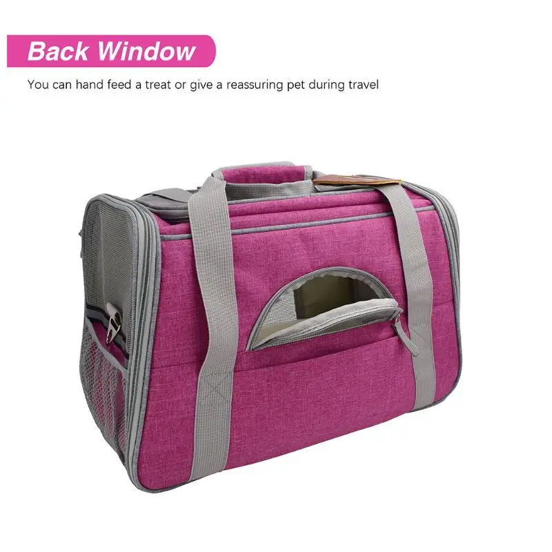 Pet Outdoor Travel Pet Dog Puppy Cat Breathable Carrier Handbag Sling Adjustable Shoulder Bag Pouch