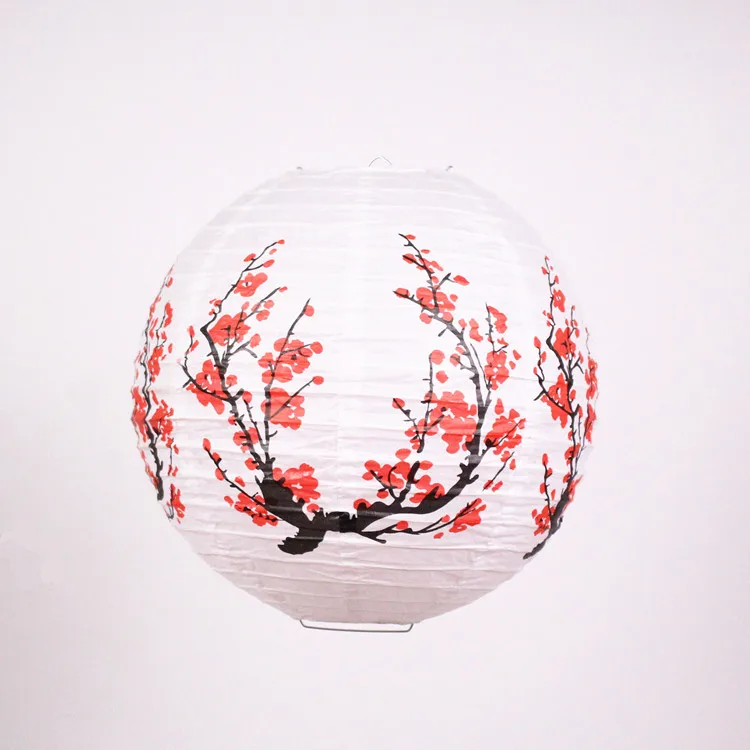 1" 40 см китайский круглый бумажный фонарь для детского дня рождения, свадьбы, Рождества, спальни, украшения для дома и сада, вечерние принадлежности