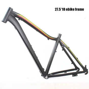 

6061 Alloy aluminum ebike frame 27.5er 18 inch disc brake frameset