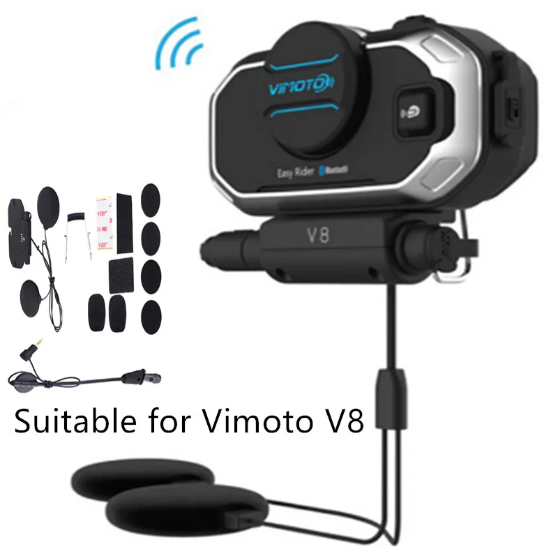 Nowy Audio i zestaw Mic do oryginalnego Vimoto V8 kask motocyklowy z Bluetooth zestaw słuchawkowy podstawowe akcesoria zestaw miękkie słuchawki słuchawka Mic Nowy Audio i zestaw Mic do oryginalnego Vimoto V8 kask motocyklowy z Bluetooth zestaw słuchawkowy podstawowe akcesoria zestaw miękkie słuchawki słuchawka Mic