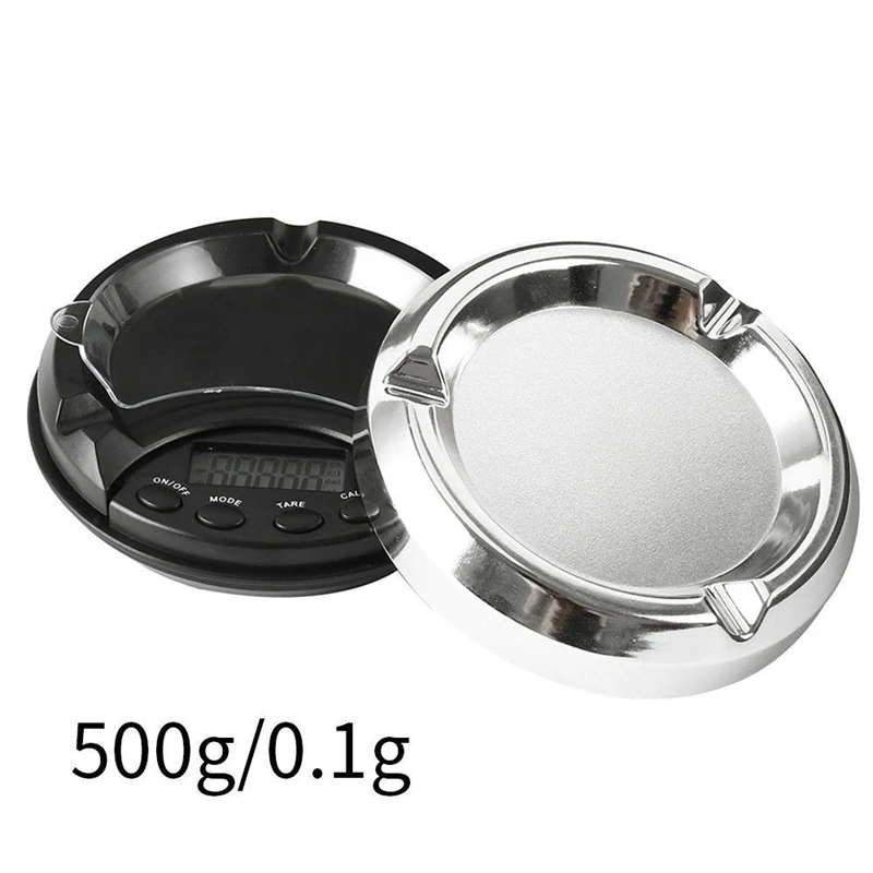 Hot 1pc Mini balance 100-500/0.01g Digital Scale for libra jewelry Pocket electronic scales Multifunctional Scales Ashtray scale