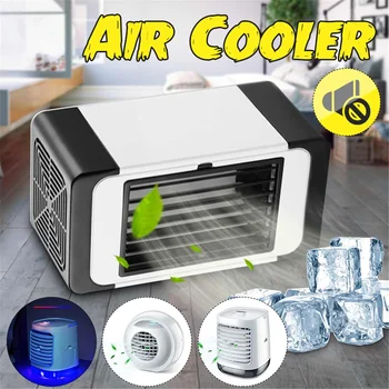 

Mini Portable Air Conditioning Fan Air Cooling Fan for Office Home USB Air Conditioner Humidifier Purifier Desktop Air Cooler