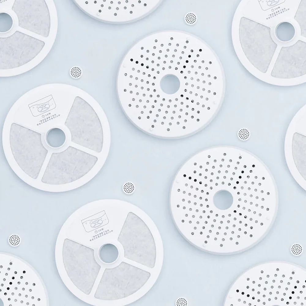 Xiaomi Mijia кошка диспенсер для воды для домашних животных питьевой фонтан водный очиститель умный 5 Слои фильтр 360 градусов Открытый питьевой лоток