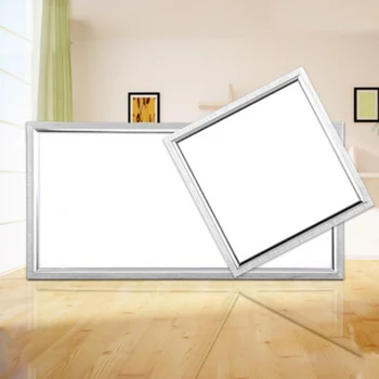 

LED Ceiling Light LED Ceiling Light Modern Luminaria Gold/silver Cold White Ceiling Lamp Square Whiteboard Light for Livingroom