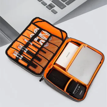 

Travel Portable Digital Cable Bag Power Cord Charger Headset Suitcase IPAD Drive Electronic Gadgets Pouch Organizer Accessories