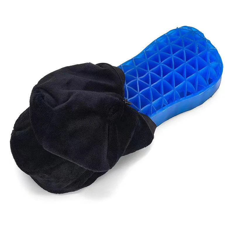 Gel cervical pillow honeycomb breathable pillow massage pillow