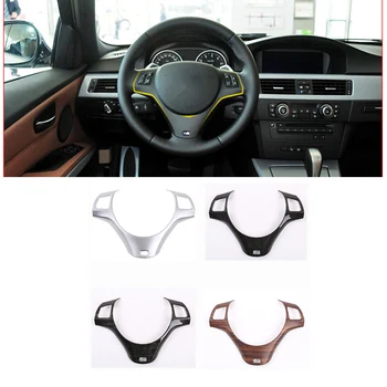 

Car styling For BMW E90 3 Series 2005-2012 Car Steering Wheel Decoration Frame Trim sticker
