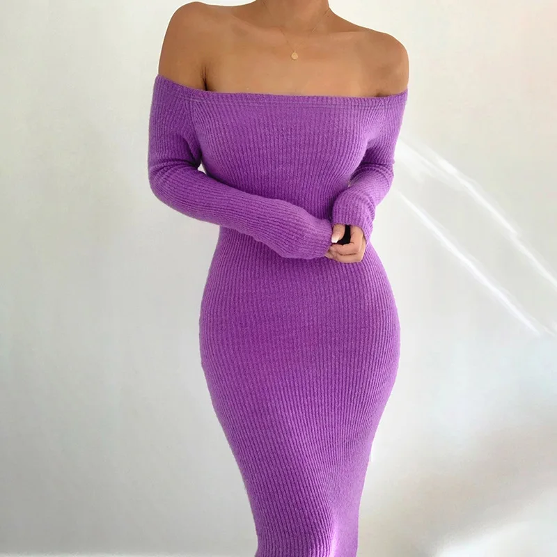 

Linglewei 2019 Top style one shoulder dress with sexy and versatile style