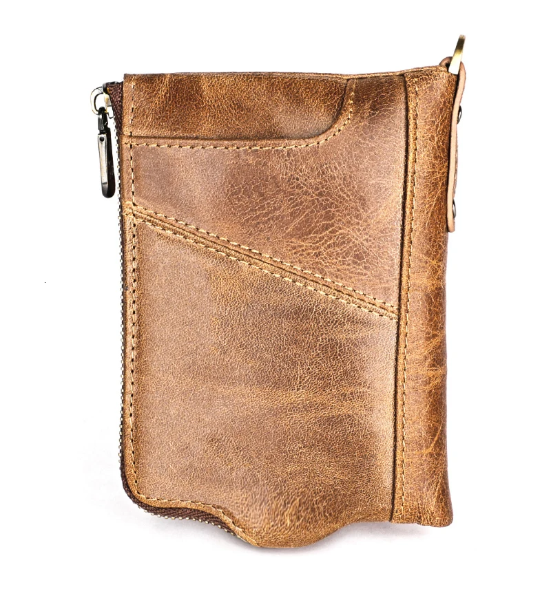 Novel Design Men Wallets Genuine Leather Wallet Short Rfid Credit Card Holder Men Business Leisure Wallet Carteira Masculina