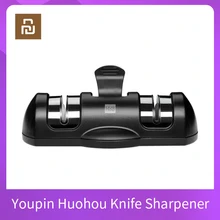 Точилка для ножей Youpin Huohou 2 ступенчатая двухколесная точилка