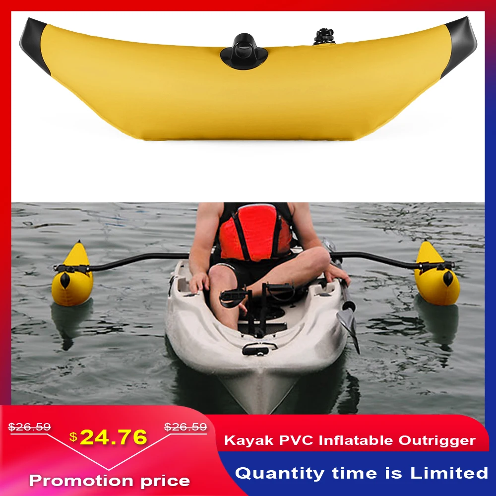 

Kayak PVC Inflatable Outrigger Kayak Canoe Fishing Boat Standing Float Stabilizer System