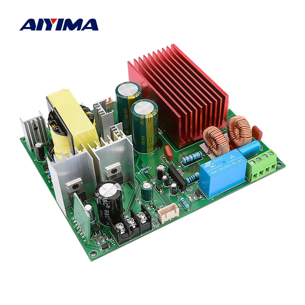 AIYIMA 12V TDA8954 Power Amplifier Audio Board Stereo 220Wx2 Sound