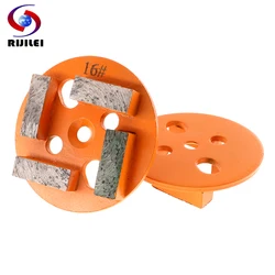 Disque de meulage en diamant à quatre Segments de 4 pouces, pour le béton, le plastique, le sol, le polissage, disque de meulage abrasif, outils en pierre 