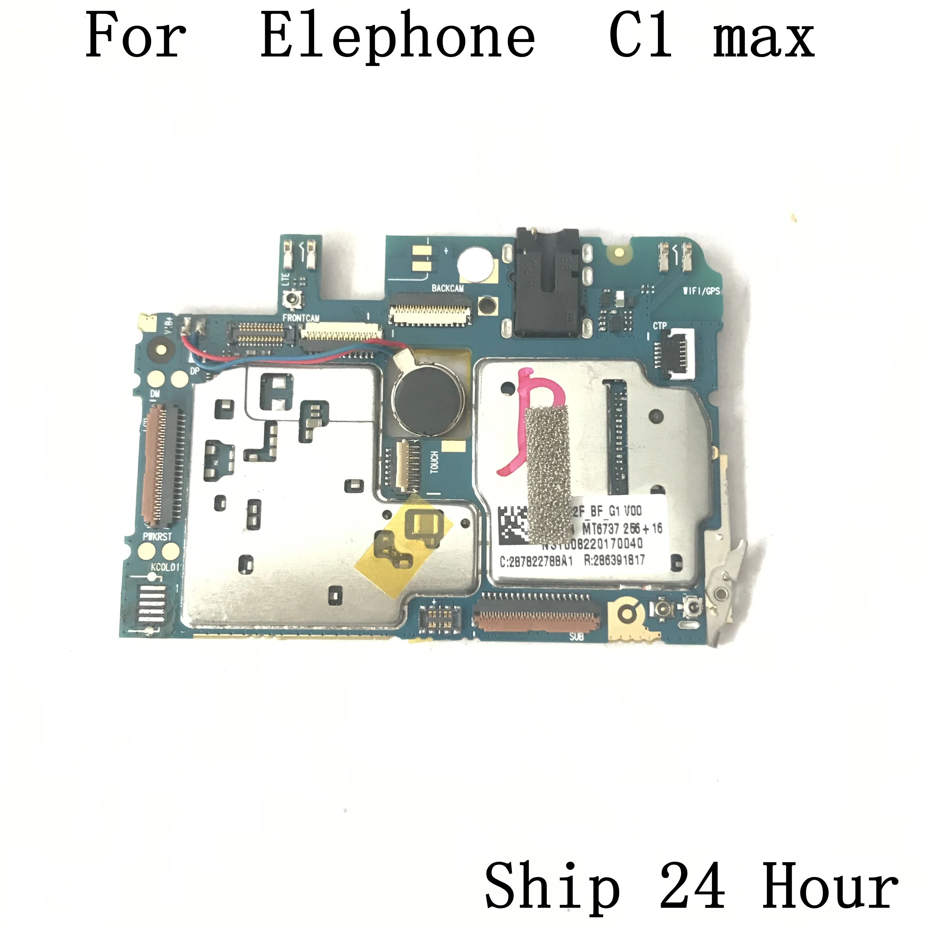Elephone C1 Max Used Mainboard 3G RAM+32G ROM Motherboard+Vibration Motor For Elephone C1 Max Repair Fixing Part Replacement