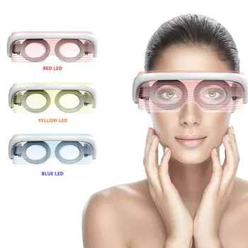 

LED Light Photon Face Eye Mask Rejuvenation Skin Therapy Anti-wrinkles 3 Colors Tightening Eye SPA Light LED