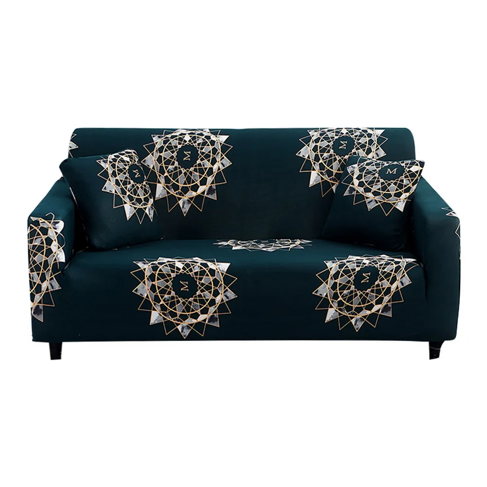 1piece Elastic Sofa Cover for Living Room Pets Chaise Bed Protector Set Geometric Couch | Дом и сад