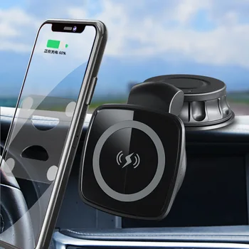 

New Style Car Mounted Wireless Charger Car Mounted Charger Sucker Car Mounted Charger Household Live Mobile Phone Bracket Wirele