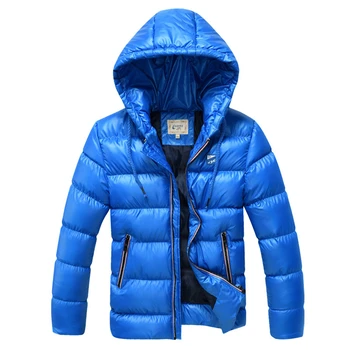 

Children's Parka Winter Jacket for Boy Kids Clothing Cotton-padded Coat Teen Thickening Waterproof Windproof Outerwear Clothes