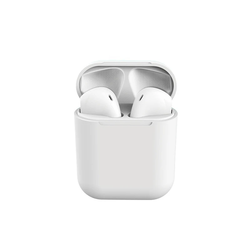 White no box Inpods12 макарун стильные настоящие беспроводные наушники Bluetooth 5,0 глубокий бас pk pods2 Air Pro3 i10000 i50000 i9999 i90000 pro TWS - Цвет: White no box