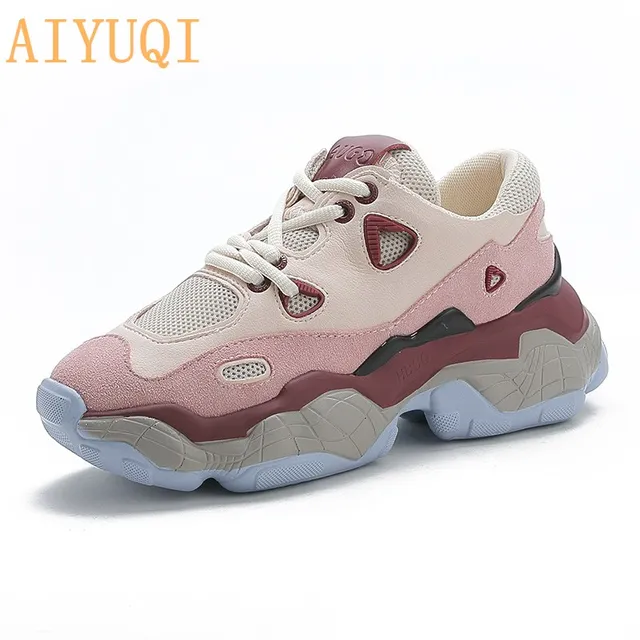 $US $32.60 AIYUQI Women casual shoes 2020 spring new women genuine leather sneakers wild fashion casual runnin